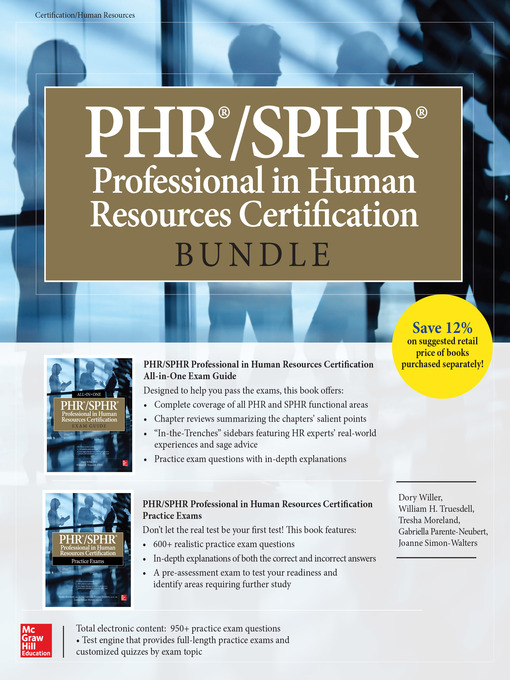 Title details for PHR/SPHR Professional in Human Resources Certification Bundle by Dory Willer - Available